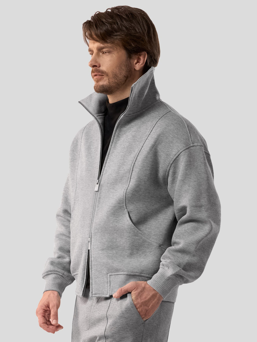 Cozyspacer DualZip High Collar Jacket