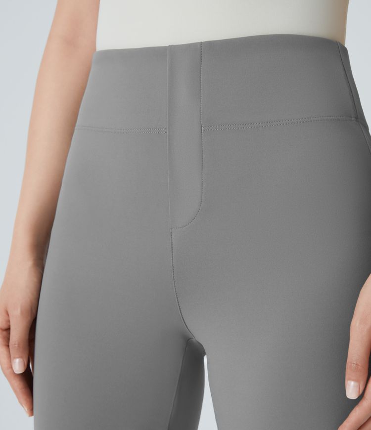 Halara Flex™ High Waisted Back Side Pocket Slight Flare Work Pants