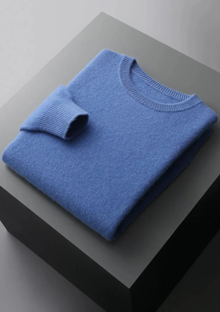 Pure Extra-Fine Merino Wool Classic Crewneck
