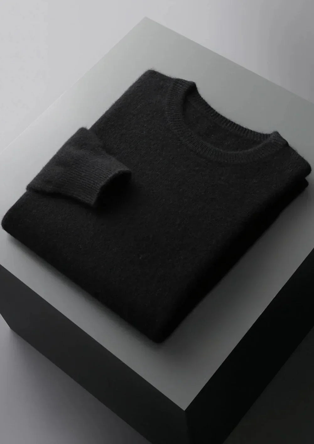 Pure Extra-Fine Merino Wool Classic Crewneck