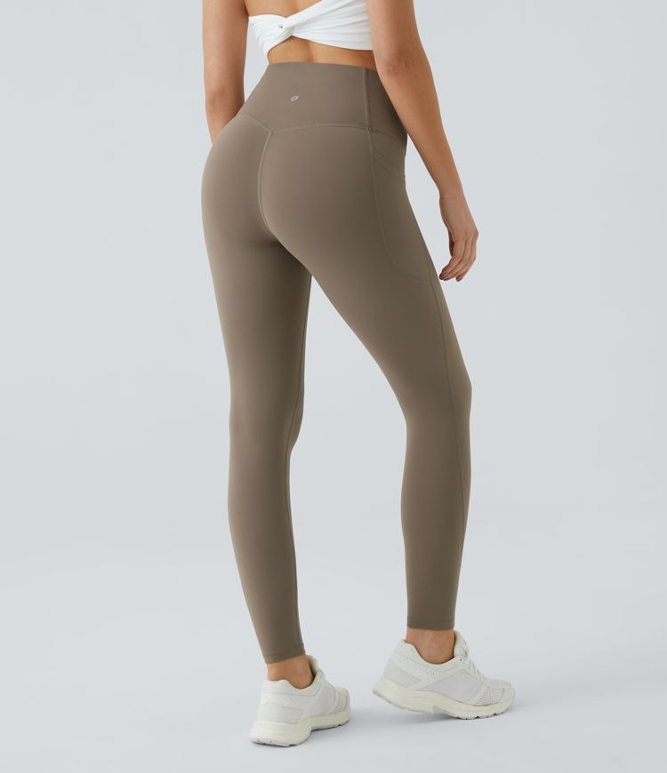 Halara UltraSculpt™ SoCinched High Waisted Tummy Control Side Pocket Shaping Training Leggings