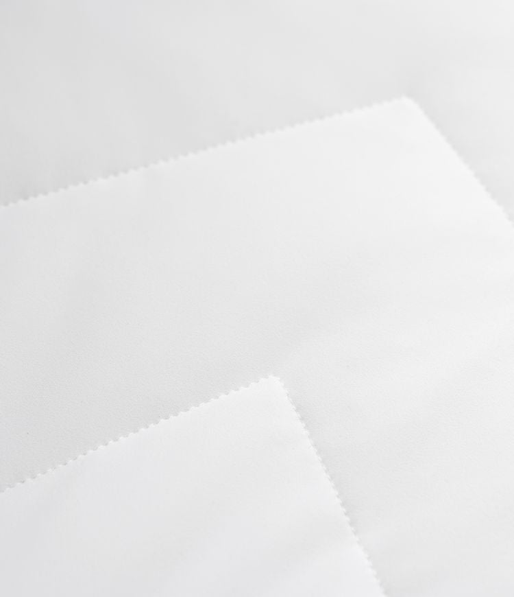 Stand Collar Double Zipper Thumb Holes Casual Padded Jacket with Pockets