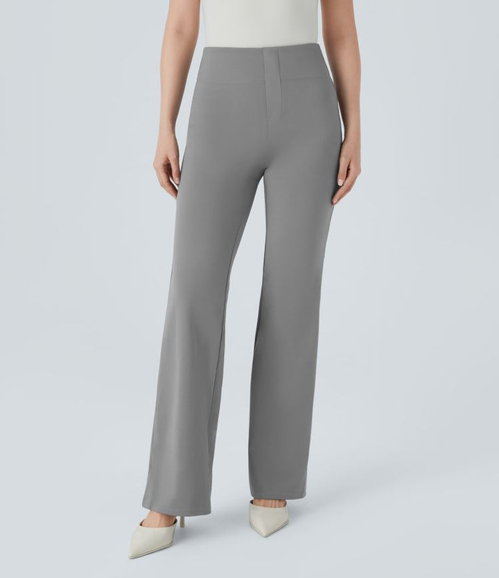 Halara Flex™ High Waisted Back Side Pocket Slight Flare Work Pants