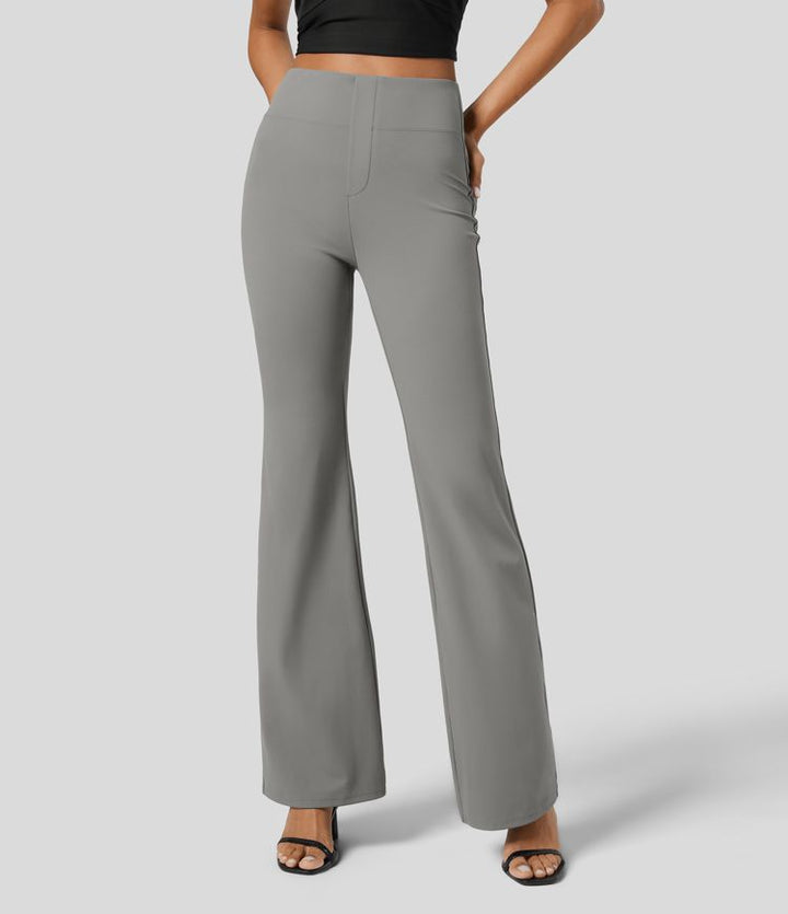 Halara Flex™ High Waisted Back Side Pocket Slight Flare Work Pants