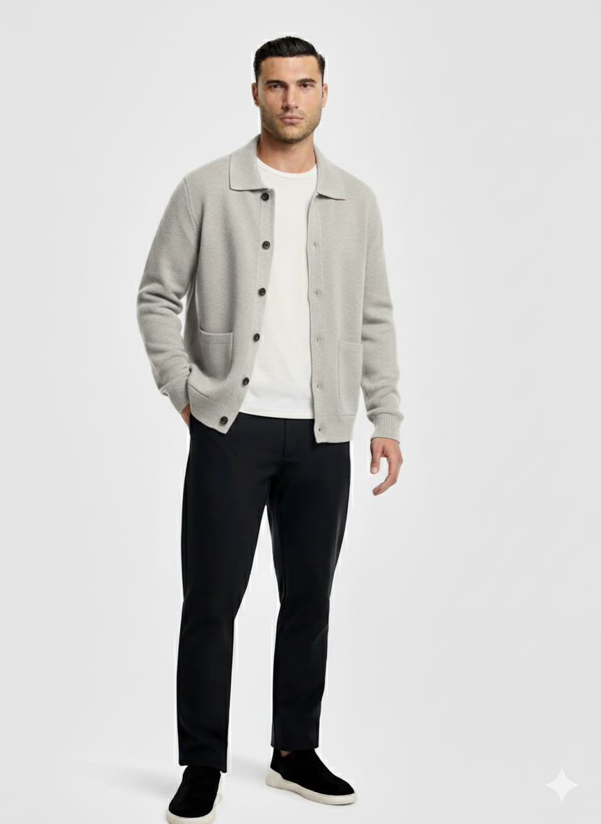 The Lorèn Wool Blend Overshirt