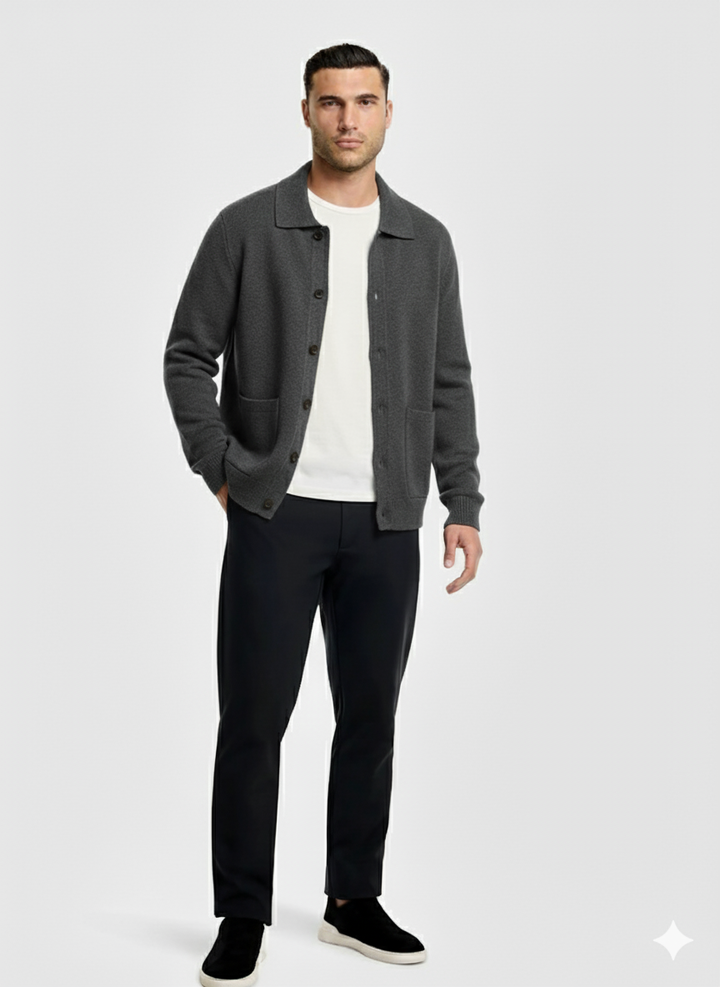 The Lorèn Wool Blend Overshirt