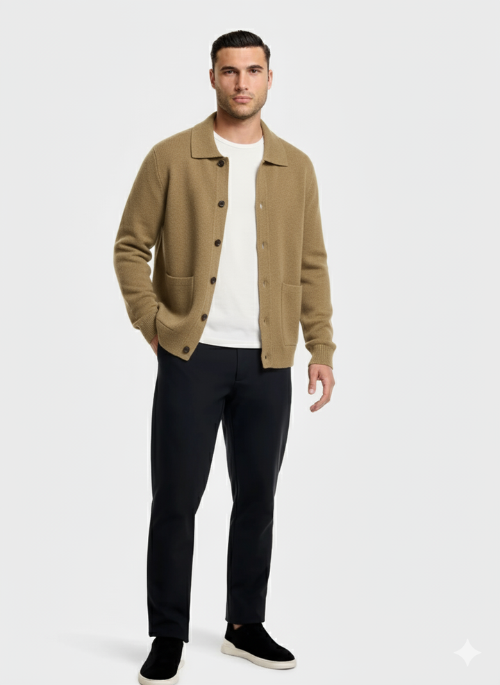 The Lorèn Wool Blend Overshirt