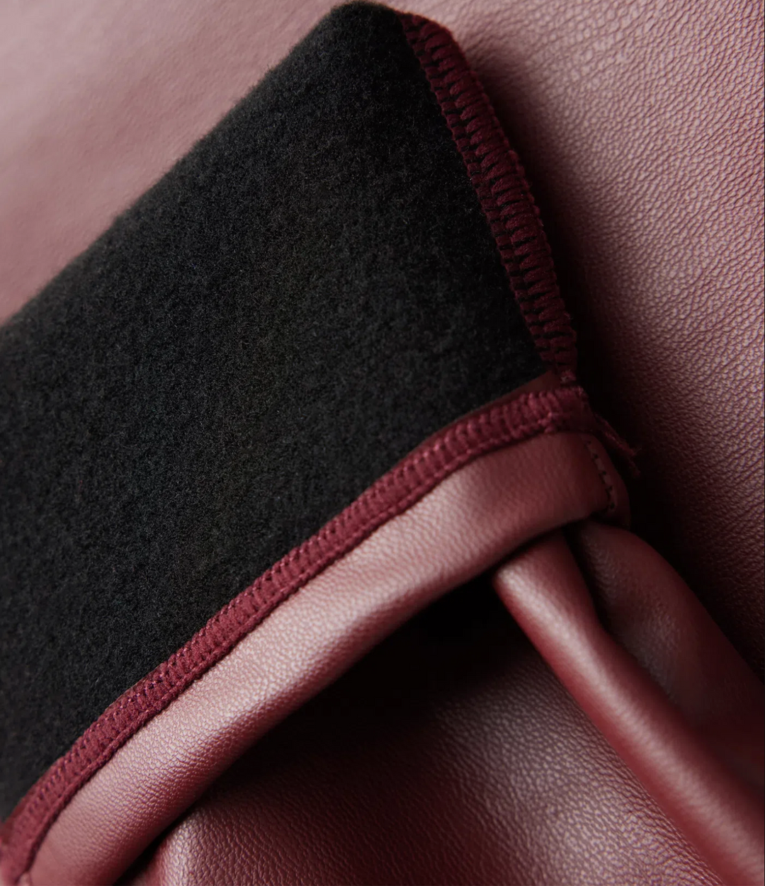 High Waisted Stretchy PU Fleece Casual Trousers with Pockets