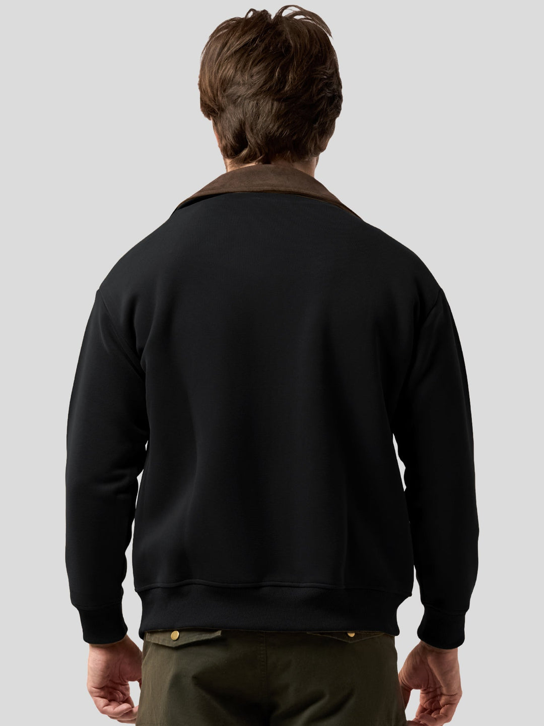 Cozyspacer Contrast Collar Zip Jacket