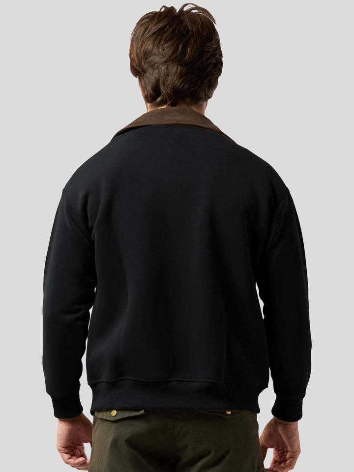 Cozyspacer Contrast Collar Zip Jacket