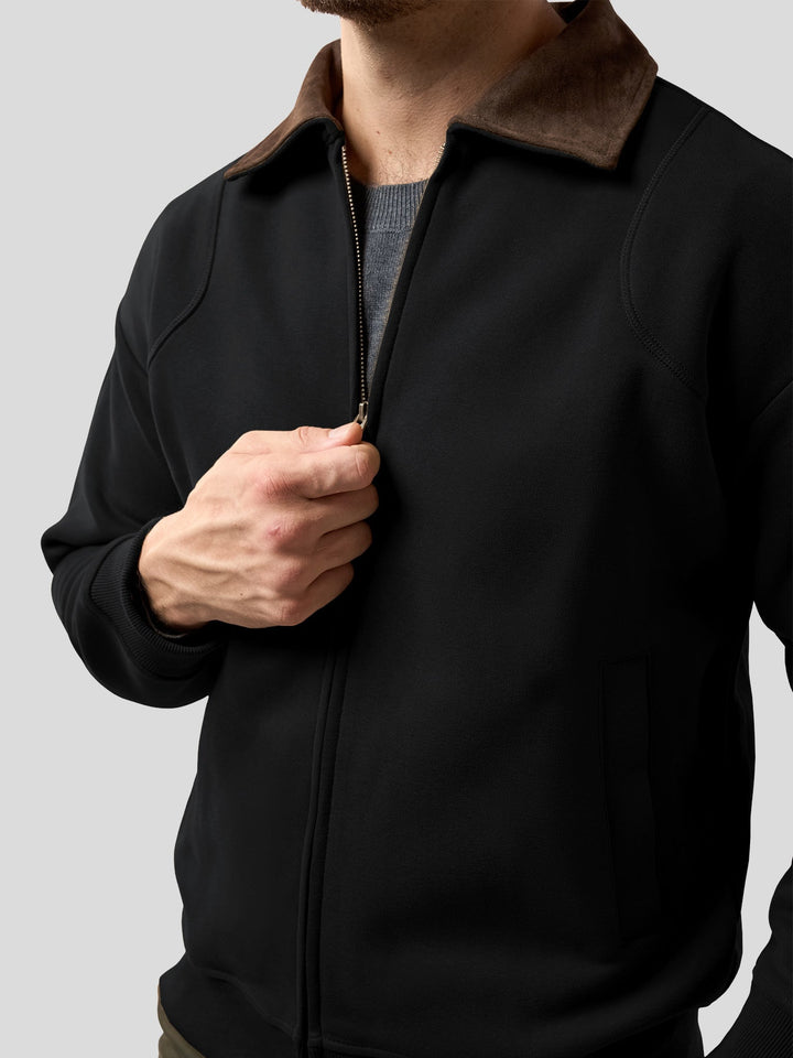 Cozyspacer Contrast Collar Zip Jacket