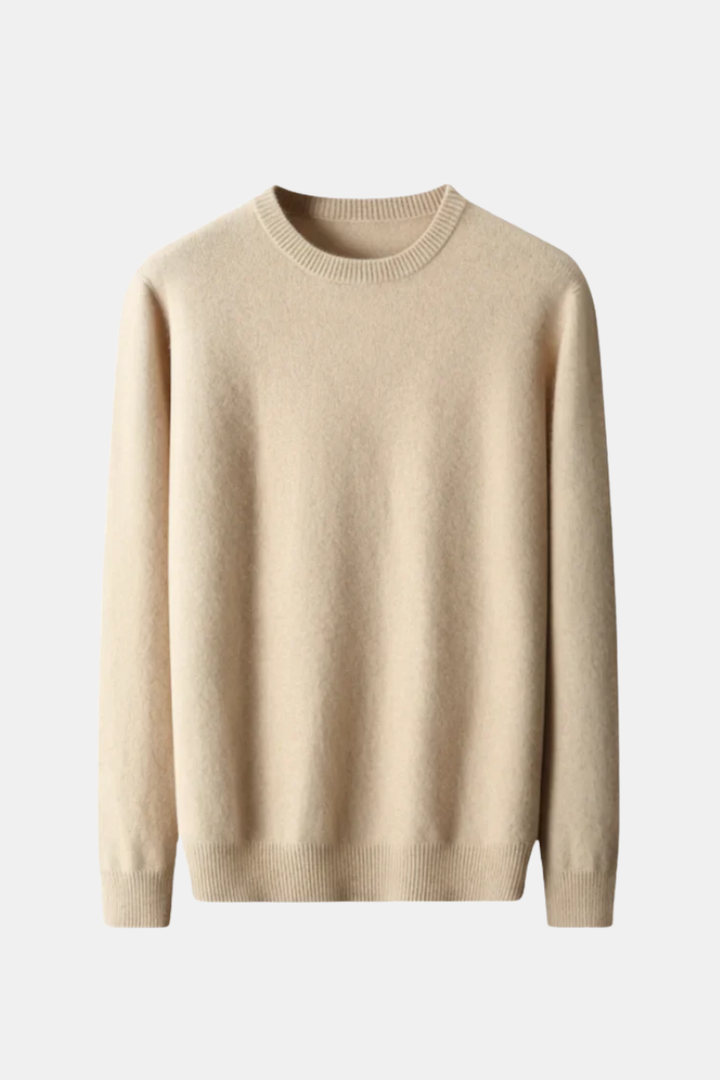 Pure Extra-Fine Merino Wool Classic Crewneck